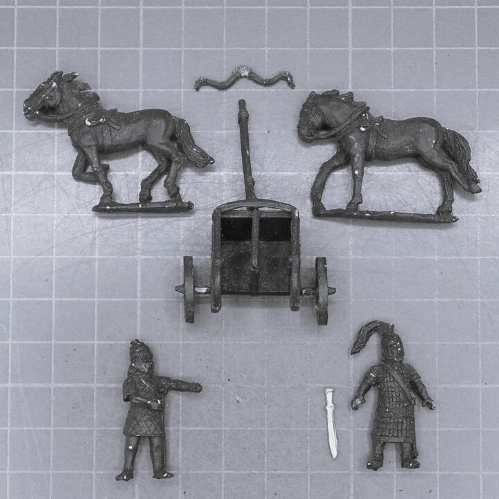 Wargames Foundry, Myceneans, Minoans & Trojan War : Nestor's War Chariot