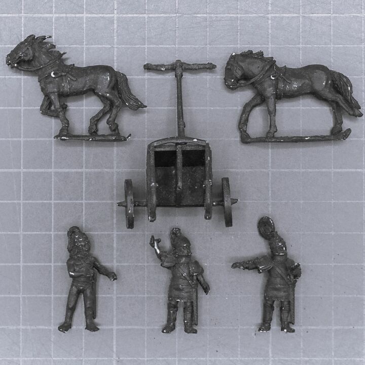 Wargames Foundry, Myceneans, Minoans & Trojan War : War Chariot