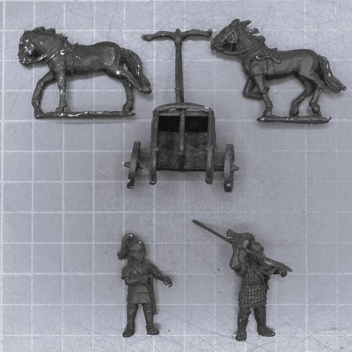 Wargames Foundry, Myceneans, Minoans & Trojan War : Hector's War Chariot