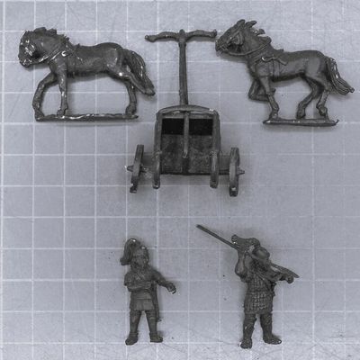 Wargames Foundry, Myceneans, Minoans & Trojan War : Hector's War Chariot