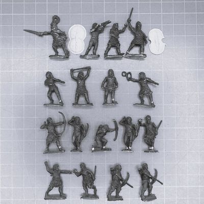 Wargames Foundry, Myceneans, Minoans & Trojan War : Various Infantry & Command