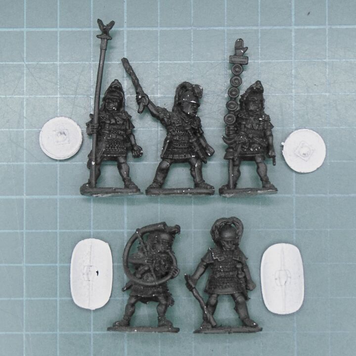 Wargames Foundry, Late Republican Roman : Armoured Infantry Command