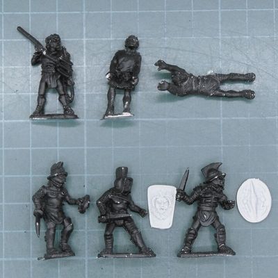 Wargames Foundry, Imperial Roman Gladiators: Various Gladiators (Spirited Underdogs)