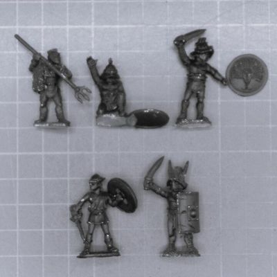 Wargames Foundry, Imperial Roman Gladiators: Various Gladiators (Saleh's Survivors)