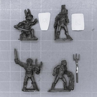 Wargames Foundry, Imperial Roman Gladiators: Various Gladiators (Prime Contenders)