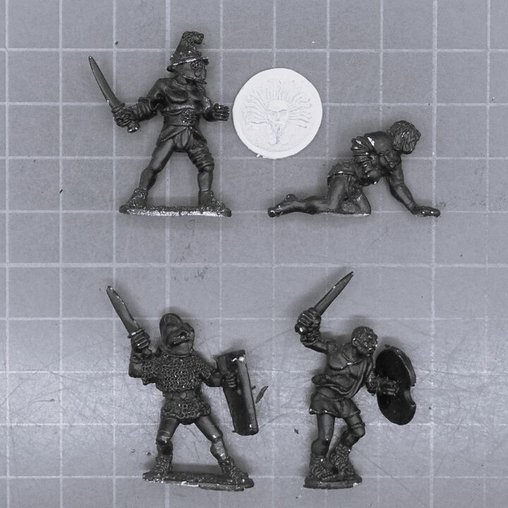 Wargames Foundry, Imperial Roman Gladiators: Various Gladiators (Circus Favourites)