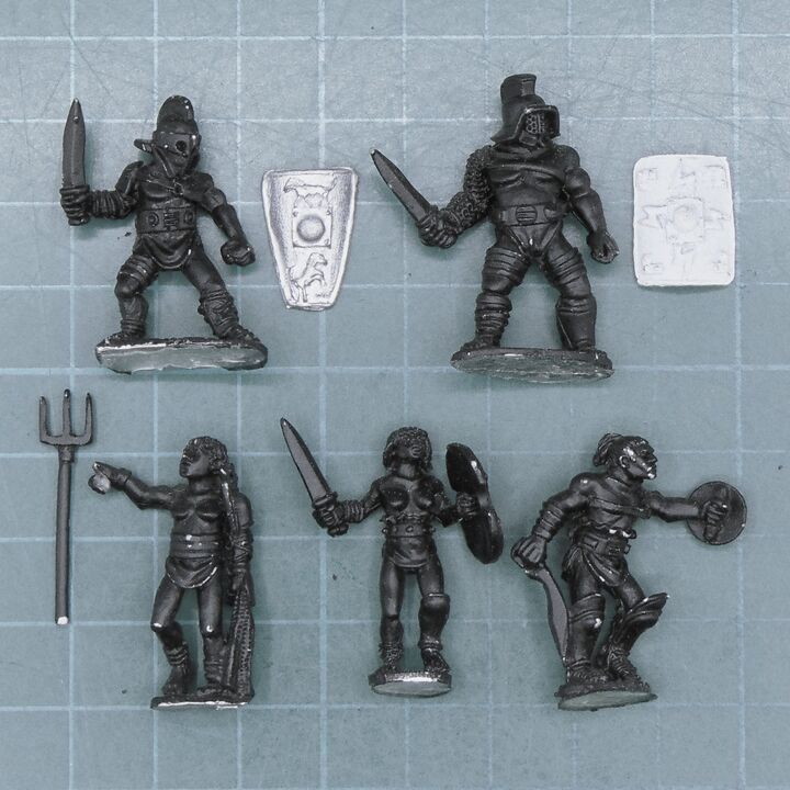 Wargames Foundry, Imperial Roman Gladiators: Various Gladiators (Colosseum Champions)