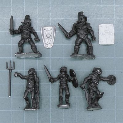 Wargames Foundry, Imperial Roman Gladiators: Various Gladiators (Colosseum Champions)