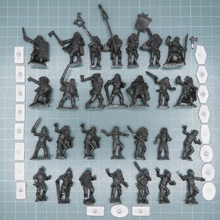 Wargames Foundry, Ancient Germanic Tribes: Warband