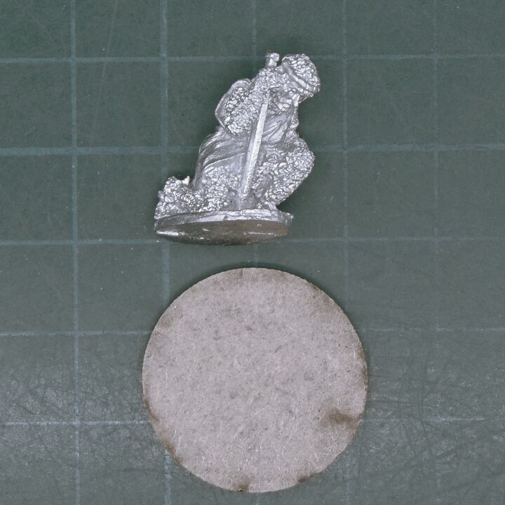 Footsore Miniatures, Medieval: Kneeling Knight