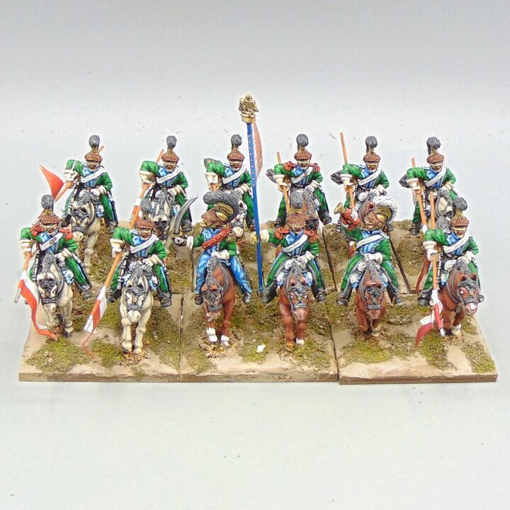 Grade B - Front Rank Miniatures - Napoleonic - French Line Lancers Unit