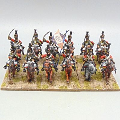 Grade C - Wargames Foundry - Napoleonic - French Line Hussars Unit