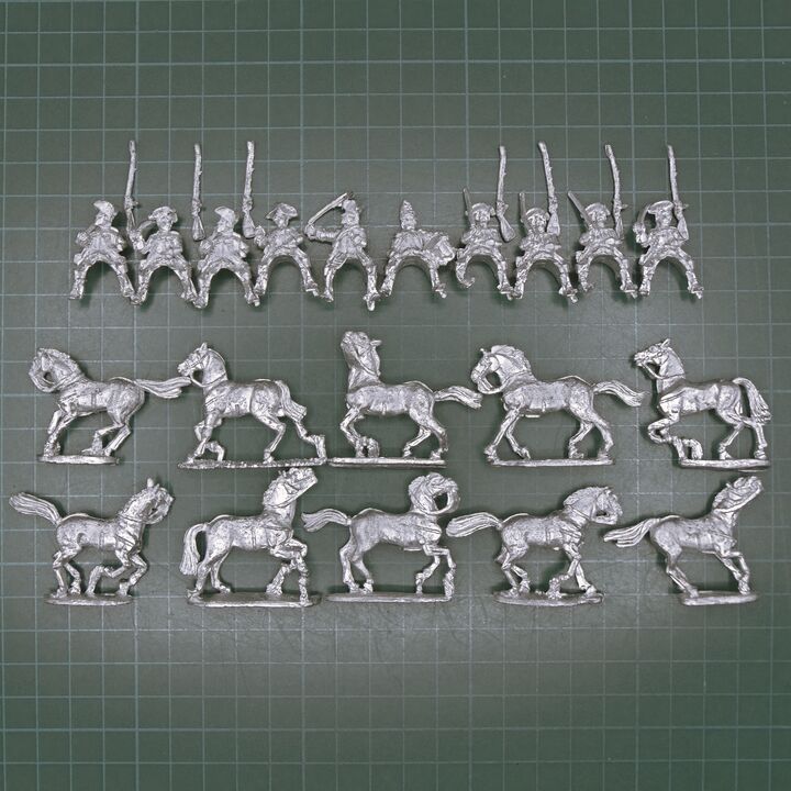 Old Glory Miniatures, 1745 Jacobite Rebellion: Government Dragoon Unit
