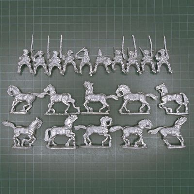 Old Glory Miniatures, 1745 Jacobite Rebellion: Government Dragoon Unit