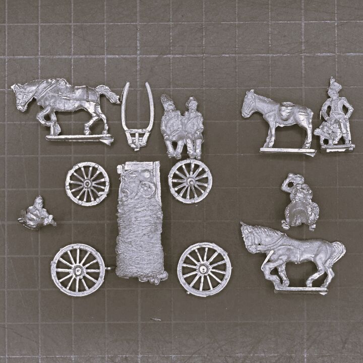 Capitan Games, Napoleonic - French Supply or Foraging Party