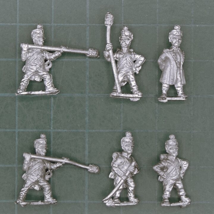 Essex Miniatures, Napoleonic - French Line Artillery Crew, 1806-12