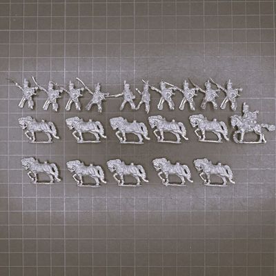 Essex Miniatures, Napoleonic - British Hussars Unit in Busbies