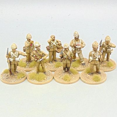 Grade D - Various Manufacturers - Mahdist War - British Infantry Command & Characters
