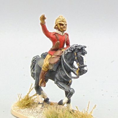 Grade D - Connoisseur Figures - Mahdist War - Mounted British Infantry Officer