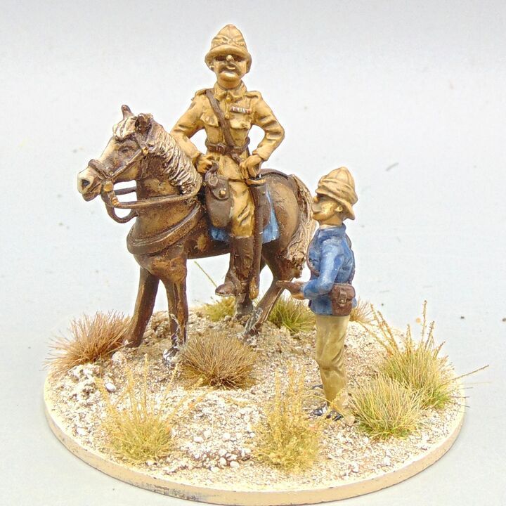 Grade D - Connoisseur Figures - Mahdist War - British Command Group