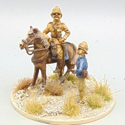 Grade D - Connoisseur Figures - Mahdist War - British Command Group