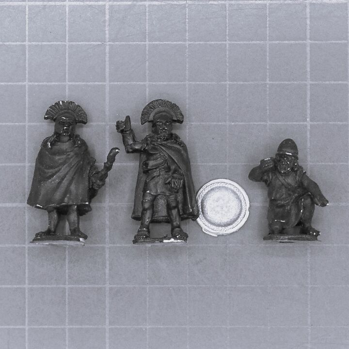 Wargames Foundry, Ancient Greek: Spartan Officers