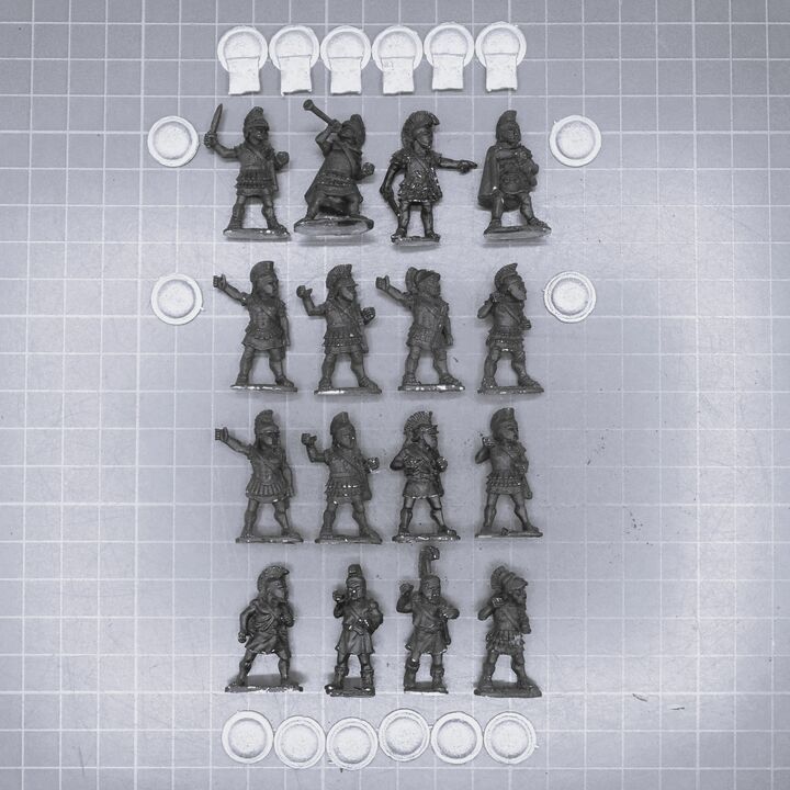 Wargames Foundry, Ancient Greek: Mainly Armoured Hoplite Unit