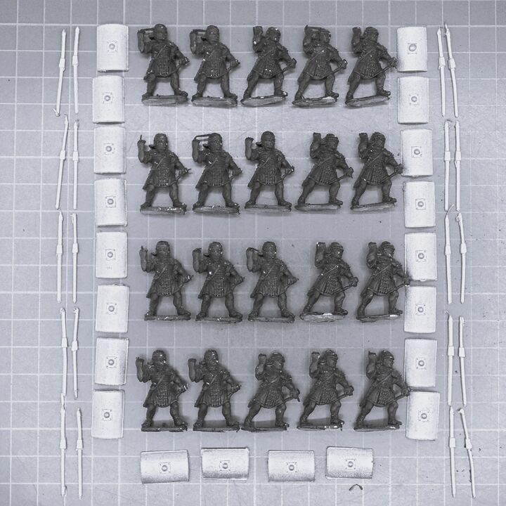 Wargames Foundry, EIR: Legionary Infantry in Segmenta Armour