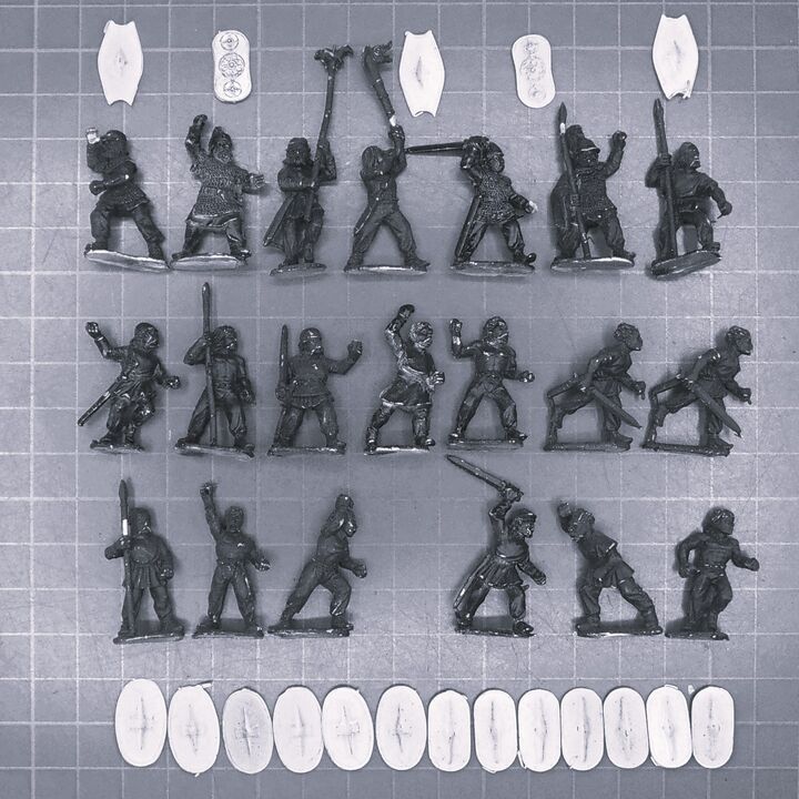 Wargames Foundry, Celtic/Ancient British: Warband