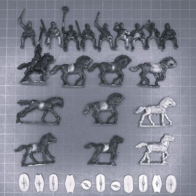 Wargames Foundry, Celtic/Ancient British: Mounted Warriors Unit