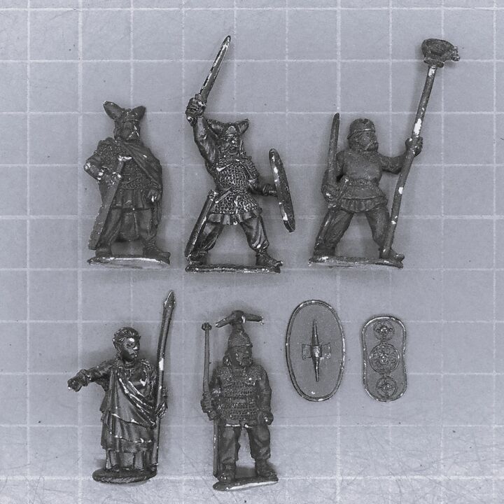 Wargames Foundry, Celtic/Ancient British: Warlords Command Group