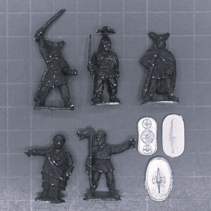 Wargames Foundry, Celtic/Ancient British: Warlords Command Group