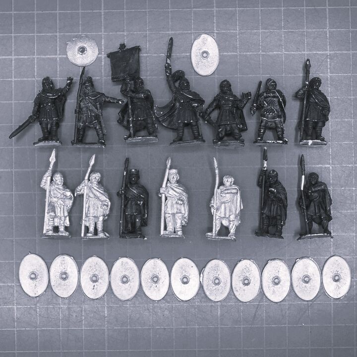 Wargames Foundry, Dark Ages: Romano British Infantry Unit