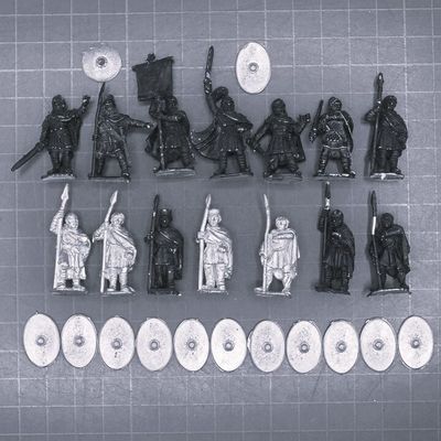 Wargames Foundry, Dark Ages: Romano British Infantry Unit