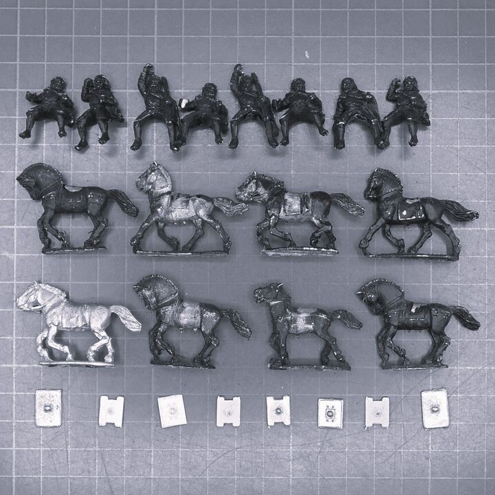 Wargames Foundry, Dark Ages: Mounted Pictish Warriors