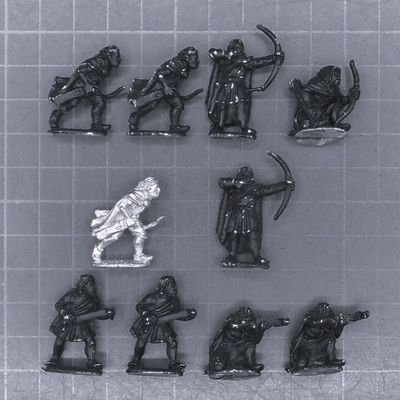 Wargames Foundry, Dark Ages: Pictish Archers & Crossbowmen