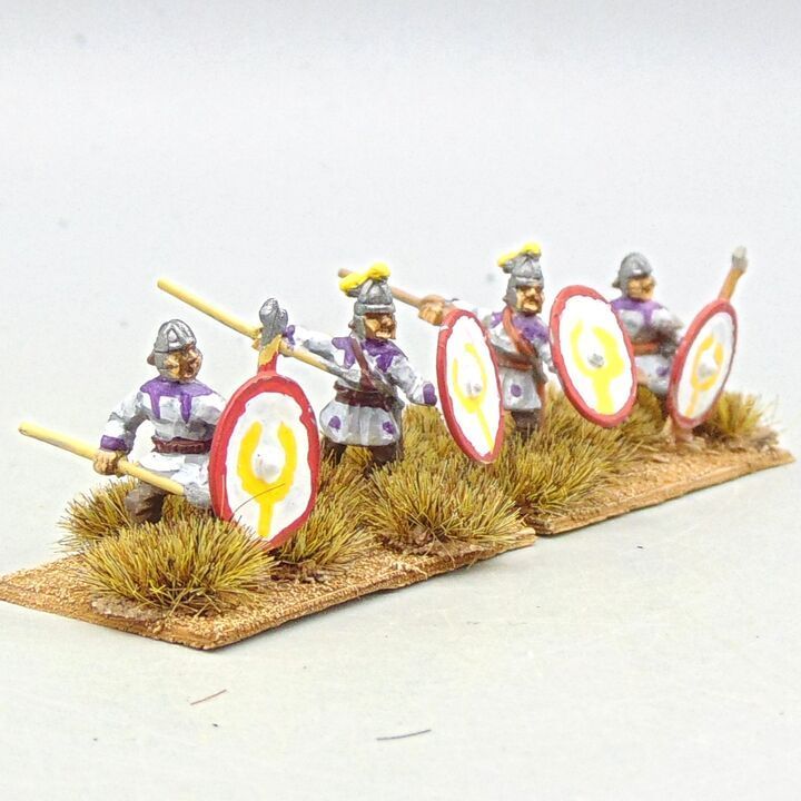 Grade D - Khurasan Miniatures - Late Imperial Roman - Unarmoured Javelinmen