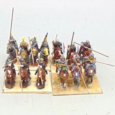Grade D - Khurasan Miniatures/Cromaty Forge - Late Imperial Roman - Armoured Cavalry