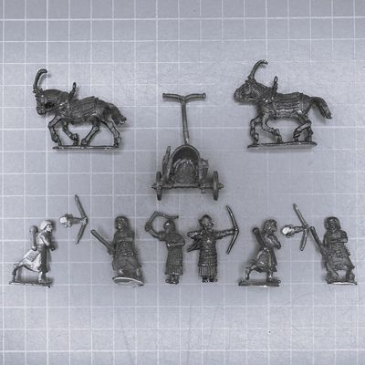 Wargames Foundry, New Kingdom Egyptian : Pharoah Rameses the Great Command Chariot