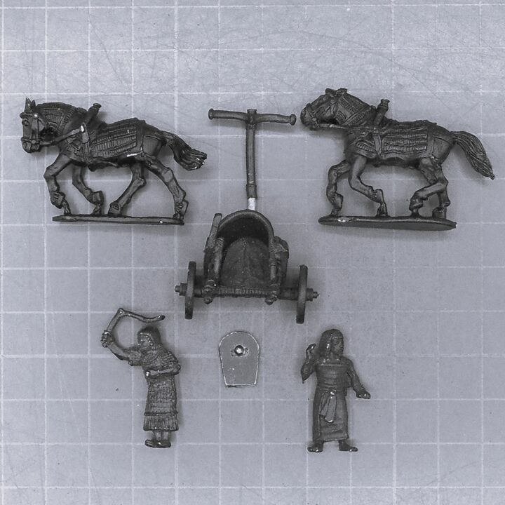 Wargames Foundry, New Kingdom Egyptian : War Chariot