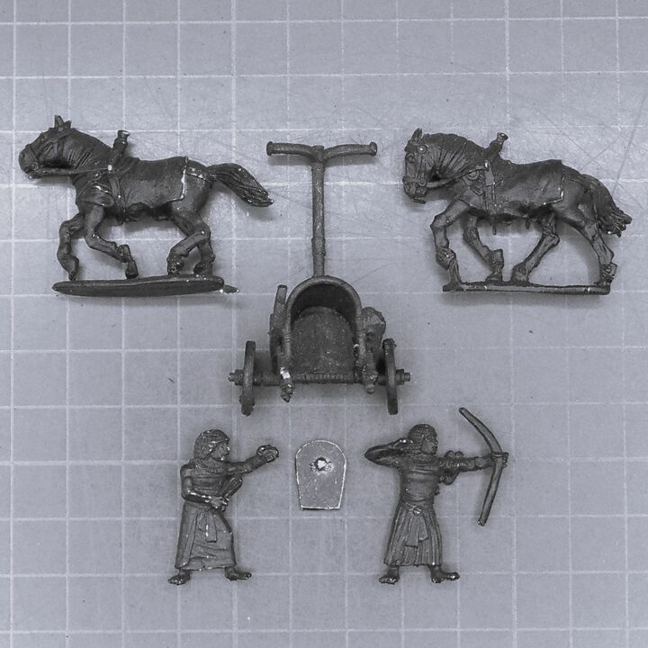 Wargames Foundry, New Kingdom Egyptian : War Chariot
