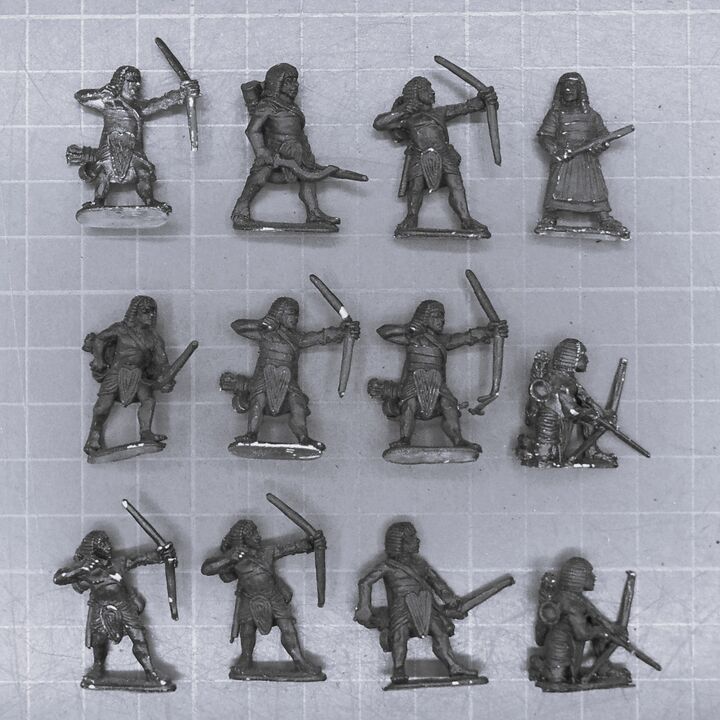 Wargames Foundry, New Kingdom Egyptian : Archers