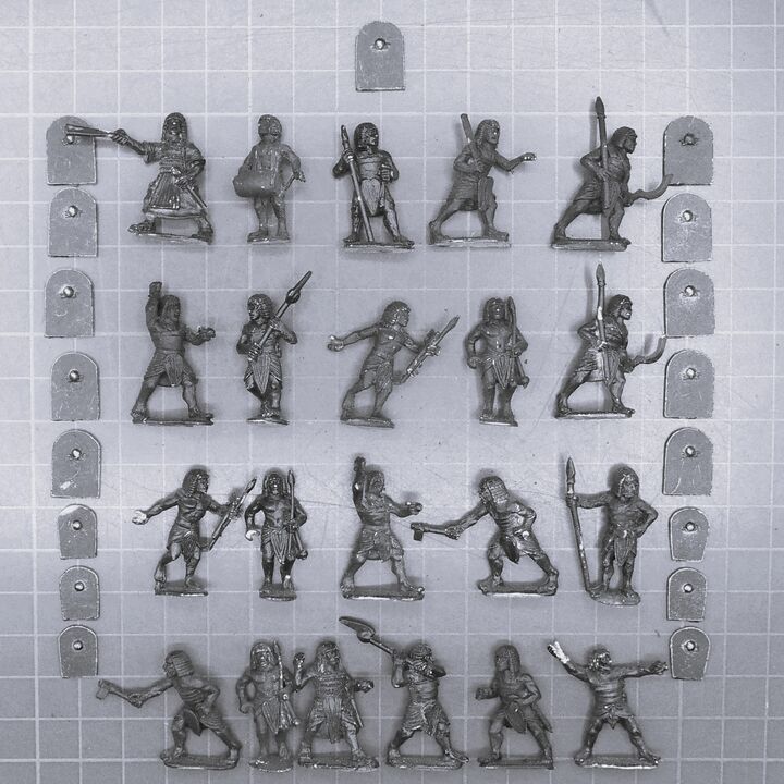 Wargames Foundry, New Kingdom Egyptian : Various Infantry