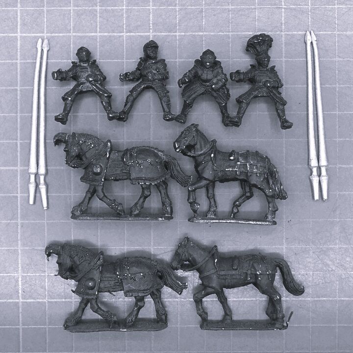 Wargames Foundry, Late Medieval/Early Renaissance: Mounted Knights