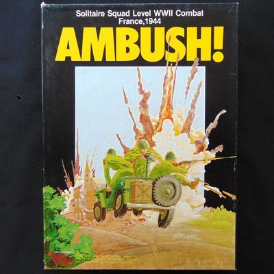 Ambush - Solitaire Squad Level WWII Combat, France, 1944