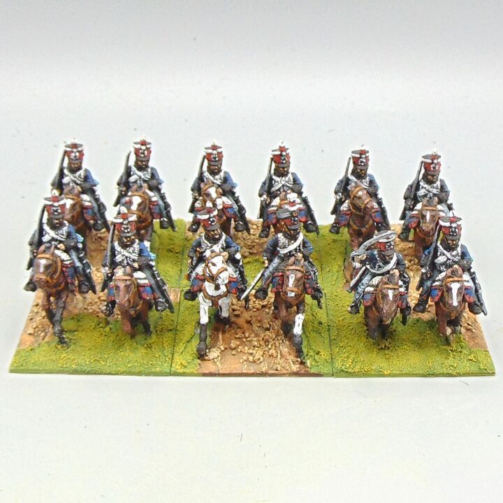 Grade C - Wargames Foundry - Napoleonic - British Hussar Unit