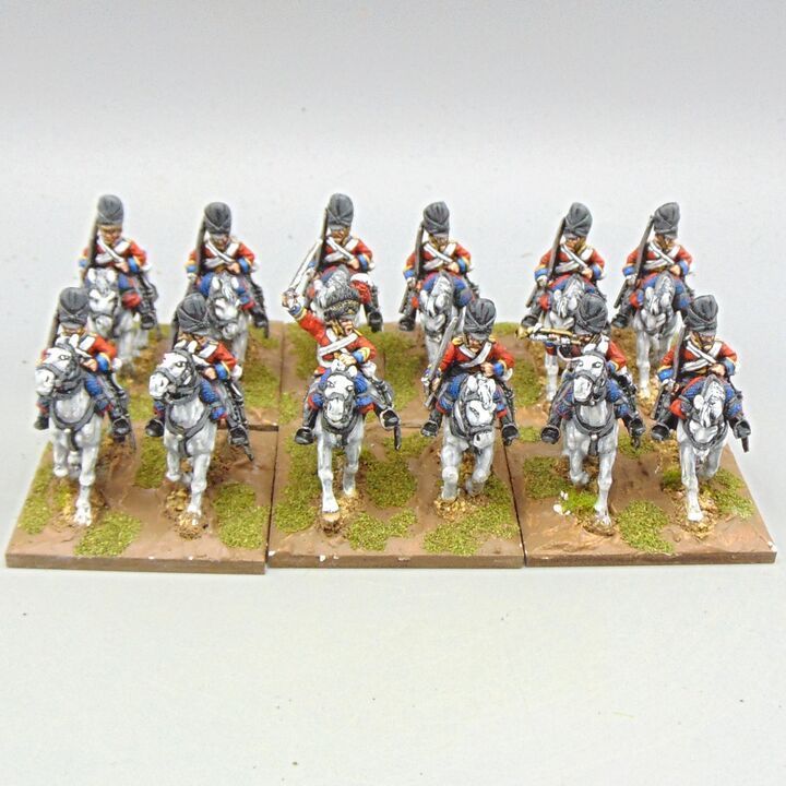 Grade B - Wargames Foundry - Napoleonic - British 'Scots Greys' Dragoon Unit
