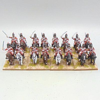 Grade D - Front Rank Miniatures - Napoleonic - Early British Dragoon Unit in Caps