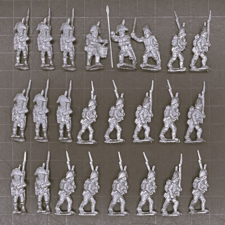 Newline Designs, Napoleonic - Spanish Line Infantry Unit in Bicornes