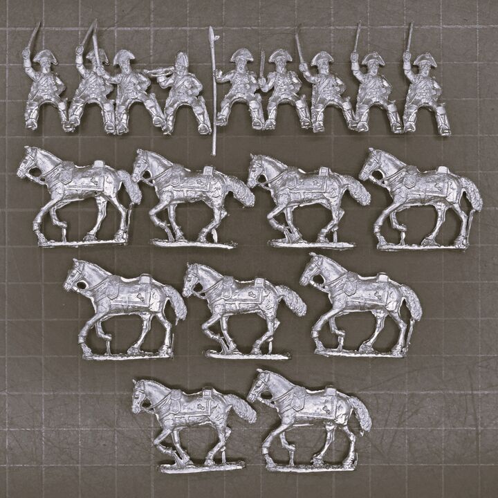 Newline Designs, Napoleonic - Spanish Dragoons Unit
